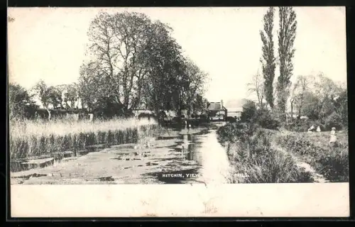 AK Hitchin, Flusspartie mit Mühle