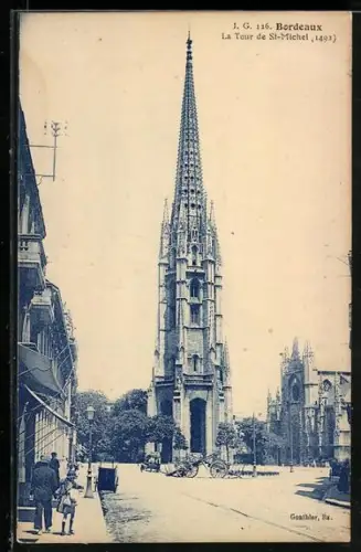 AK Bordeaux, La Tour de St-Michel
