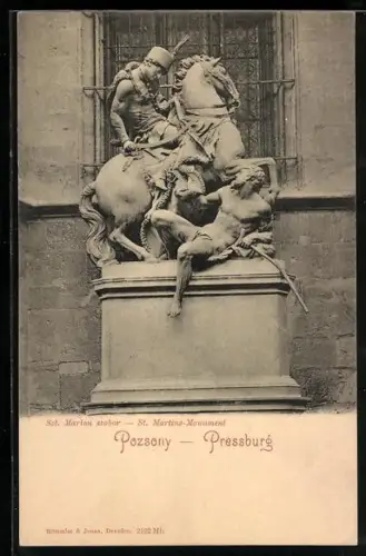 AK Pressburg, St. Martins-Monument