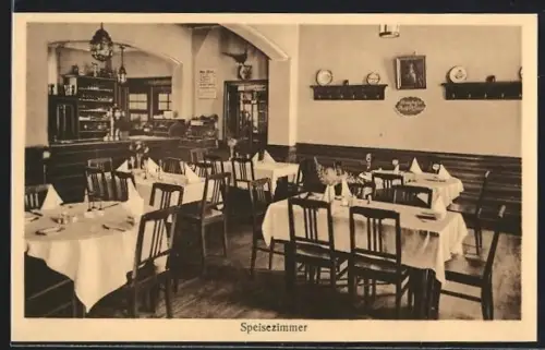 AK Lübeck, Gebr. Schmidt, Ansichtskartenfabrik, Speiseraum, AK-Reklame