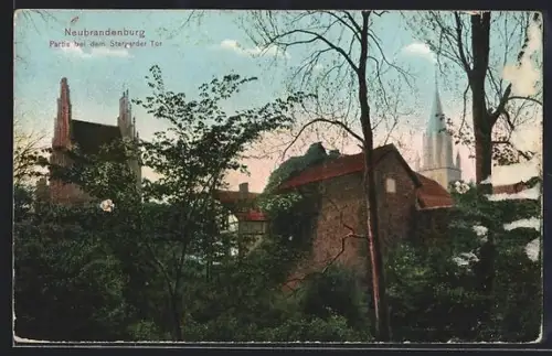 AK Neubrandenburg, Partie bei dem Stargarder Tor