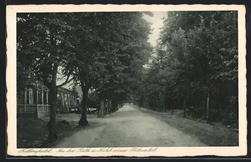 AK Fallingbostel, An der Lieth u. Hotel zum Böhmetal