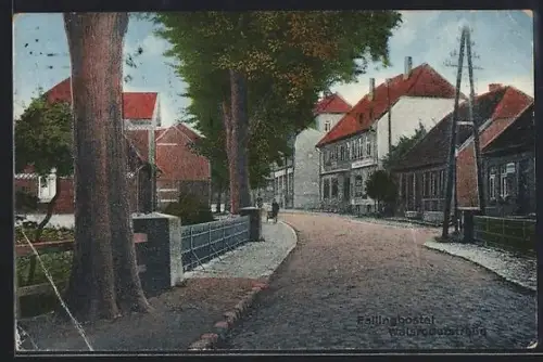 AK Fallingbostel, Partie in der Walsroderstrasse