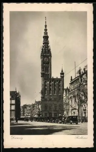 AK Danzig-Gdansk, Rathaus