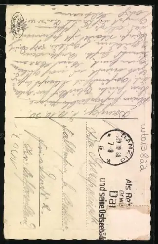 AK Danzig-Gdansk, Rathaus