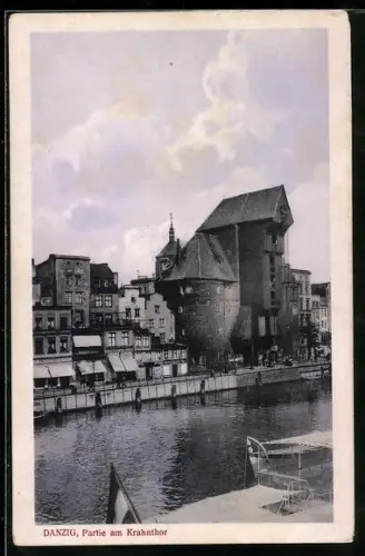 AK Danzig, Partie am Krahntor