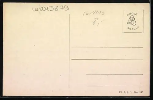 AK Danzig, Rathaus-Diele