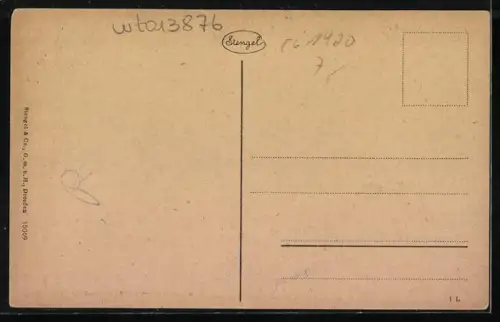 AK Danzig, Marienkirche, Ratsgestühl