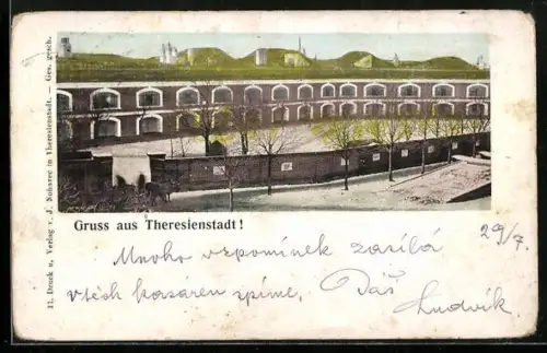 AK Theresienstadt, Ortspartie