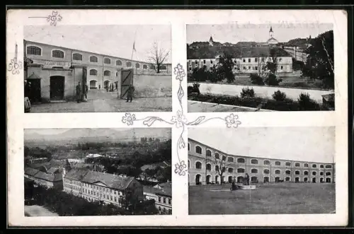 AK Terezín, Kavalír, Kaserne, Hof, Ortspartie