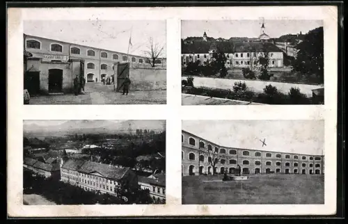 AK Terezín, Kavalír, Kaserne, Hof, Ortspartie