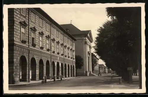 AK Theresienstadt, Strassenpartie