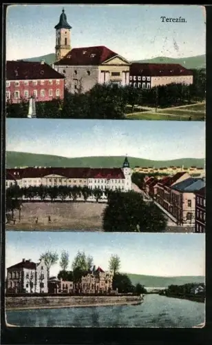 AK Terezin, Ortspartien, Kirche, Flusspartie