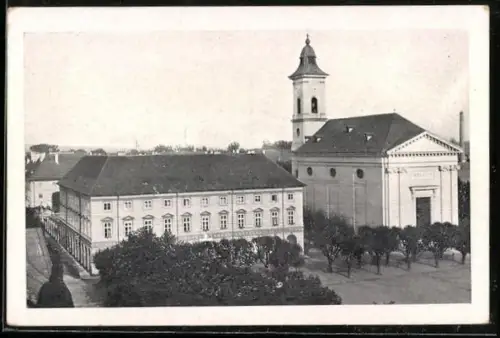 AK Theresienstadt, Marktplatz, Heereskommando