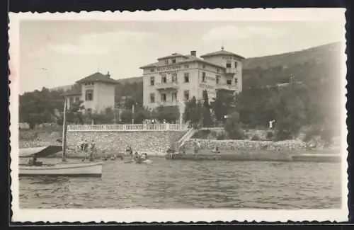 Foto-AK Cirkvenica, Panorama & Restaurant Villa Julianna