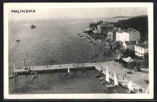 AK Malinska, Dampferanlegestelle