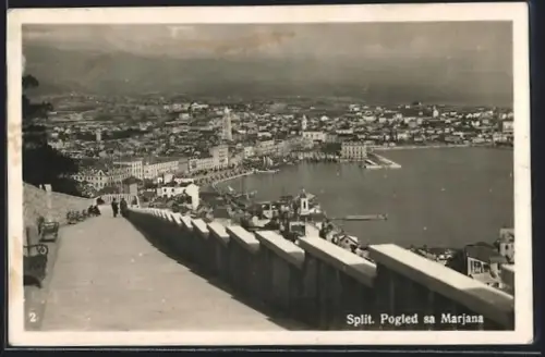 AK Split, Pogled sa Marjana, Gesamtansicht