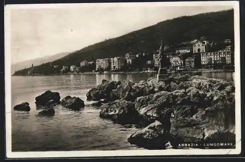 AK Abbazia-Lungomare, Panorama