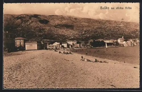 AK Baska na otoku Krku, Panorama