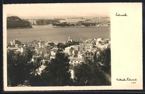 AK Sibernik, Panorama mit Kirche