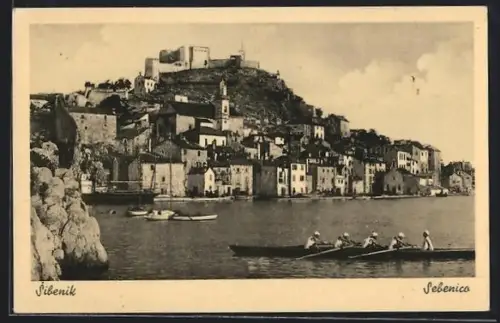 AK Siibenik, Panorama mit Burg