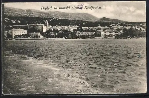 AK Kraljevica, Pogled sa morski strand
