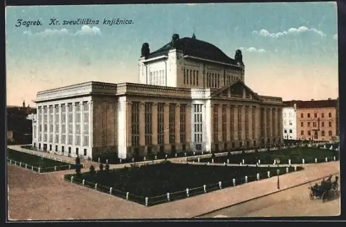 AK Zagreb, Kr. sveucilistna knjiznica