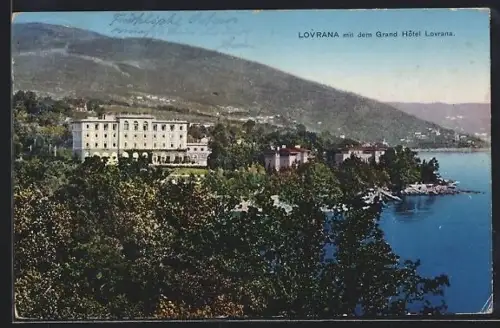 AK Lovrana, Partie am Grand-Hotel Lovrana