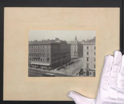 Fotografie unbekannter Fotograf, Ansicht Wien, Kaffehaus Zeller in der Belariastr. 8