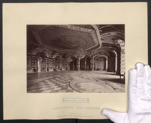 Fotografie PGH, Berlin, Ansicht Potsdam, Muschelsaal im Schloss Friedrichskron