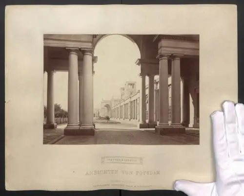 Fotografie PGH, Berlin, Ansicht Potsdam, Blick entlang des Orangeriegebäudes