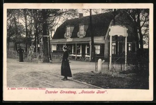 AK Naarden, Laarder Straatweg, Gooische Boer