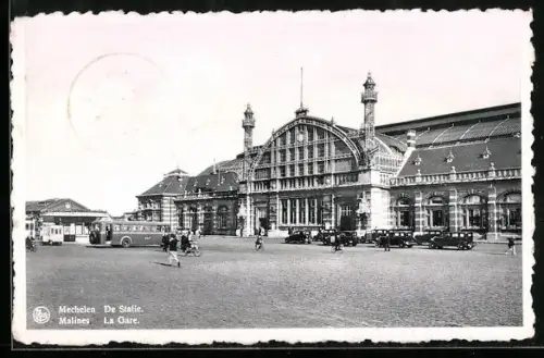 AK Mechelen, De Statie, Bahnhof