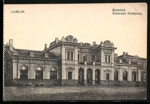 AK Lublin, Partie am Bahnhof