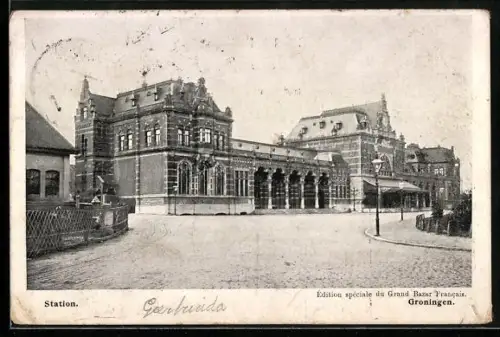 AK Groningen, Station