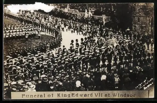 AK Windsor, Funeral of King Edward VII at Windsor