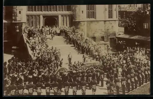 AK Windsor, Funeral Procession at St. Georges Chapel, Edward VII