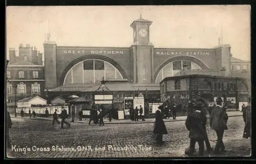 AK London, King`s Cross Station and Picadilly Tube