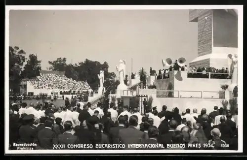 AK Buenos Aires, XXXII. Congreso Eucaristico International 1934