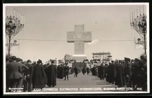 AK Buenos Aires, XXXII. Congreso Eucaristico Internacional 1934
