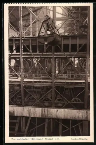 AK Lüderitzbucht, Consolidated Diamond Mines Ltd., Central-Wäsche, Diamanten-Mine