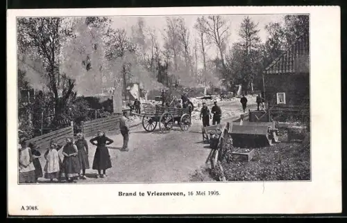AK Vriezenveen, Brand 1905