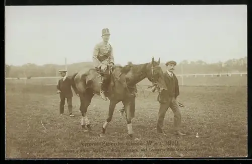 AK Wien, Armee-Steeple-Chase 1910, Pferdesport