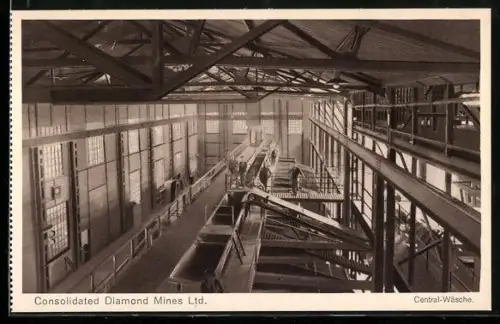 AK Consolidated Diamond Mines Ldt., Central-Wäsche