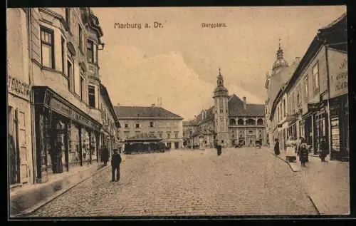 AK Marburg a. Dr., Burgplatz