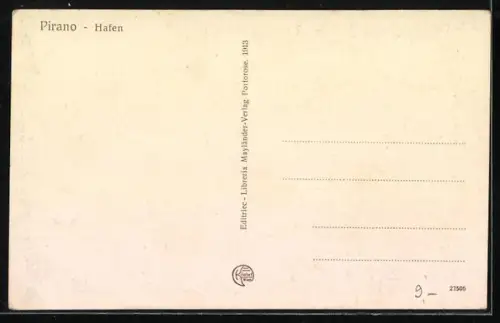AK Pirano, Hafen