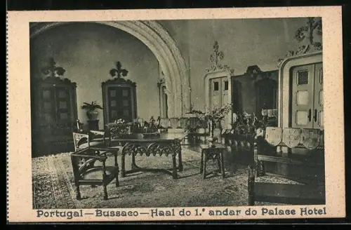 AK Bussaco, Haal do 1.° andar do Palace Hotel