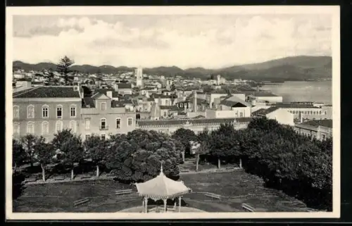 AK Ponta Delgada /St. Michael`s Azores, Panoramic view of the town