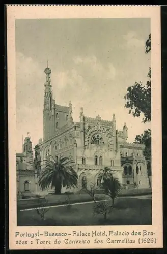 AK Bussaco, Palace Hotel, Palacio dos Brazoes e Torre do Convento dos Carmelitas
