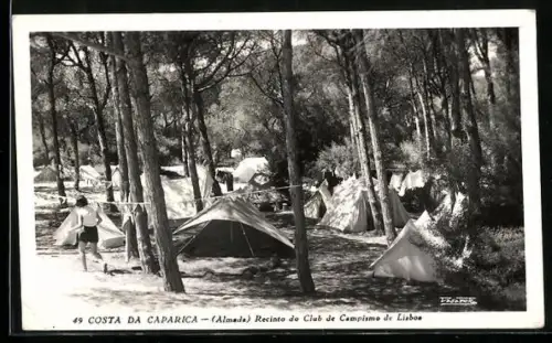 AK Costa da Caparica /Almada, Recinto do Club de Campismo de Lisboa
